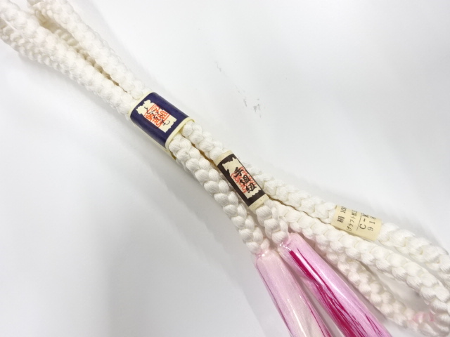 未使用品　正絹　手組帯締め